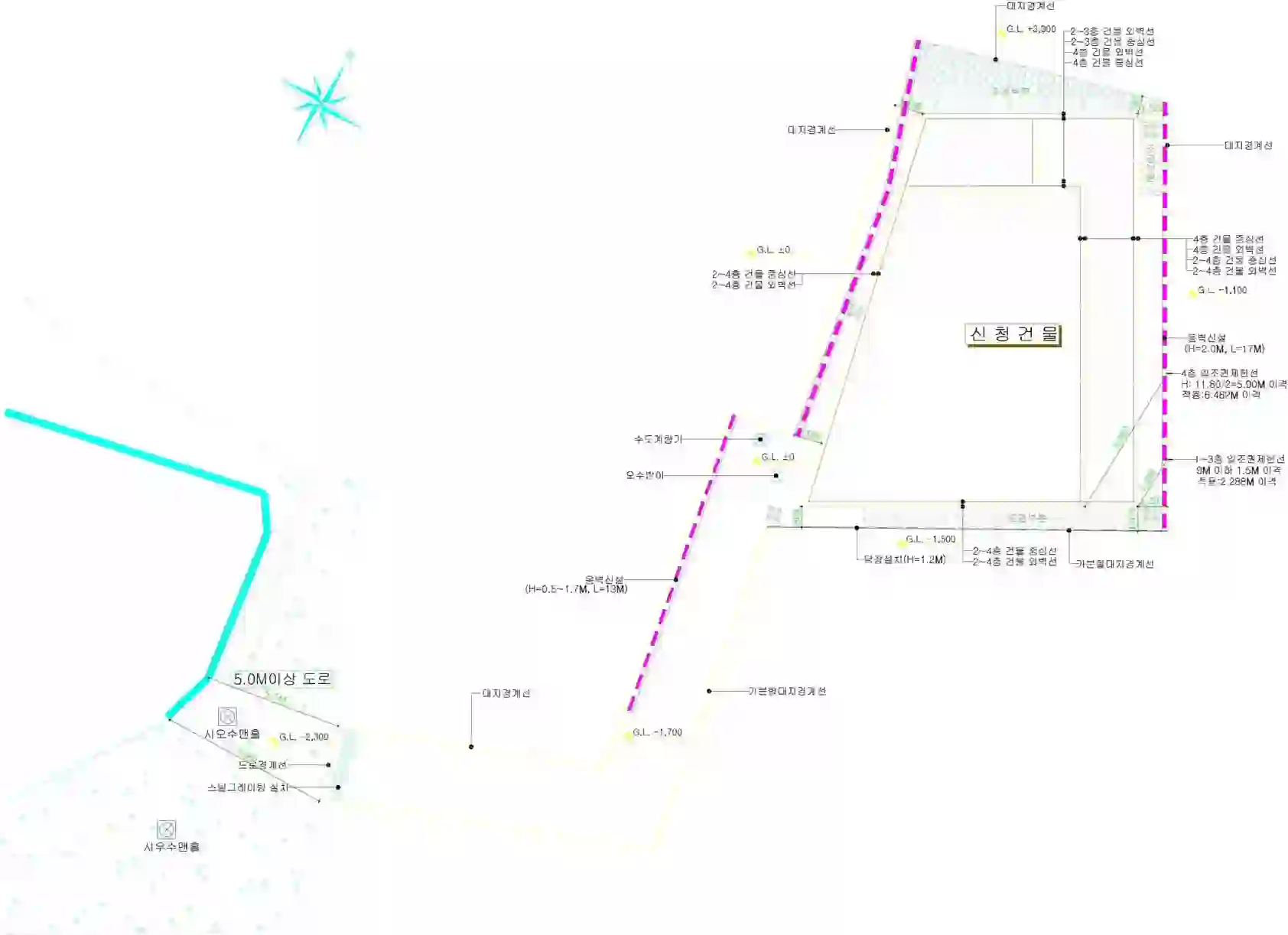 별내동 558-47 배치도 이미지